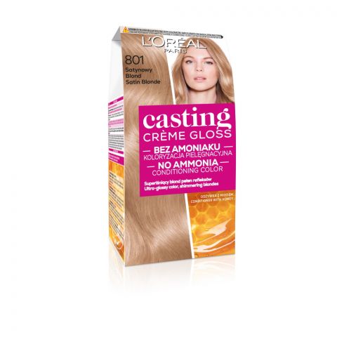 Farba do włosów 801 satin blonde picture