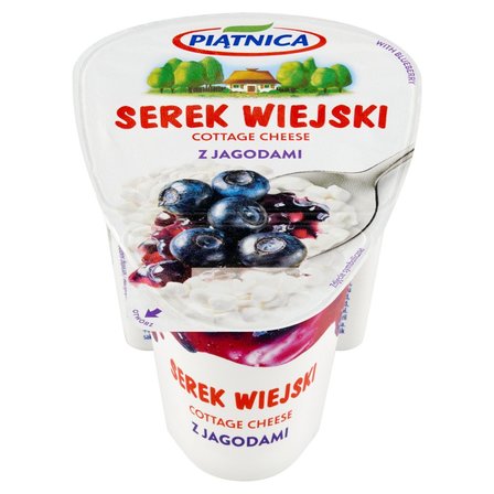Serek wiejski z jagodami picture