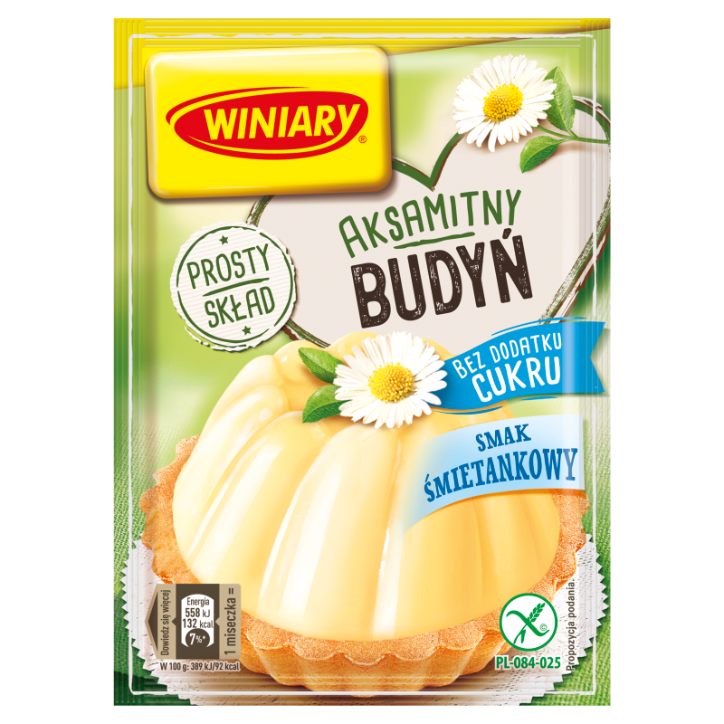 Budyń śmietankowy bez cukru picture