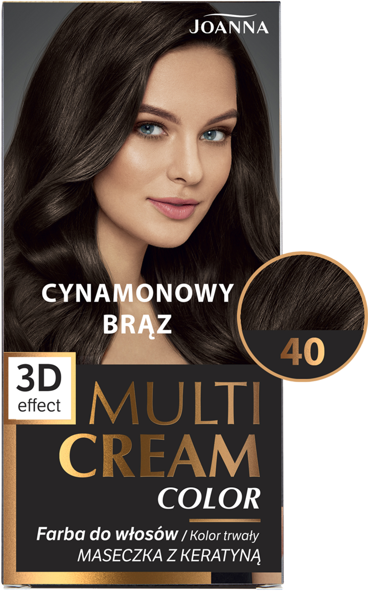 Farba do włosów 40 cynamonowy brąz picture