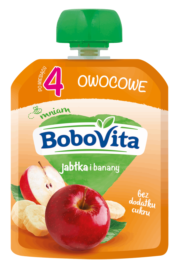 Owoce w tubce jabłko-banan picture