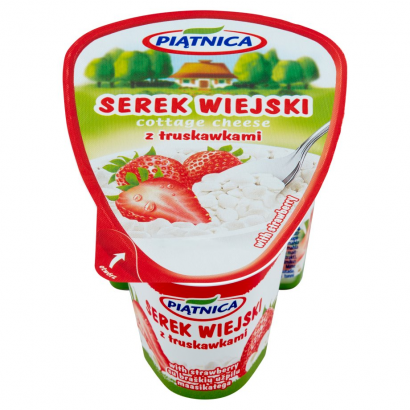Serek wiejski z truskawkami picture