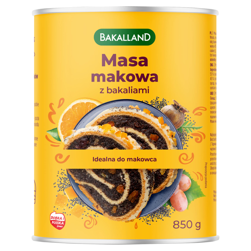 Masa makowa z bakaliami picture