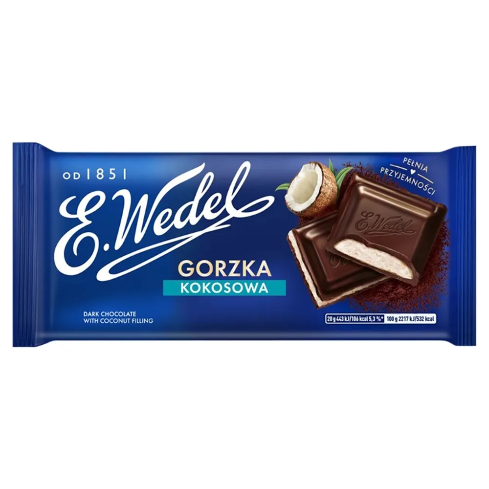 Czekolada gorzka kokosowa picture