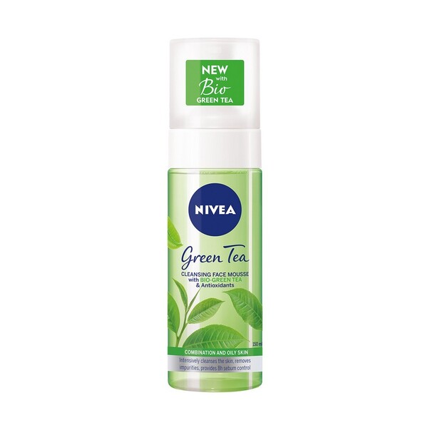 Spuma curatare ten mixt si gras green tea picture