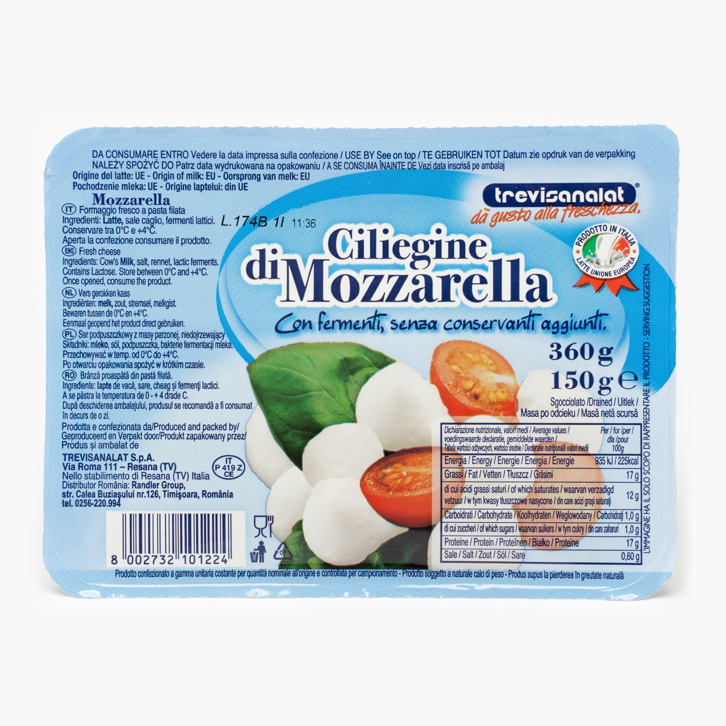 Mozzarella ambalata picture
