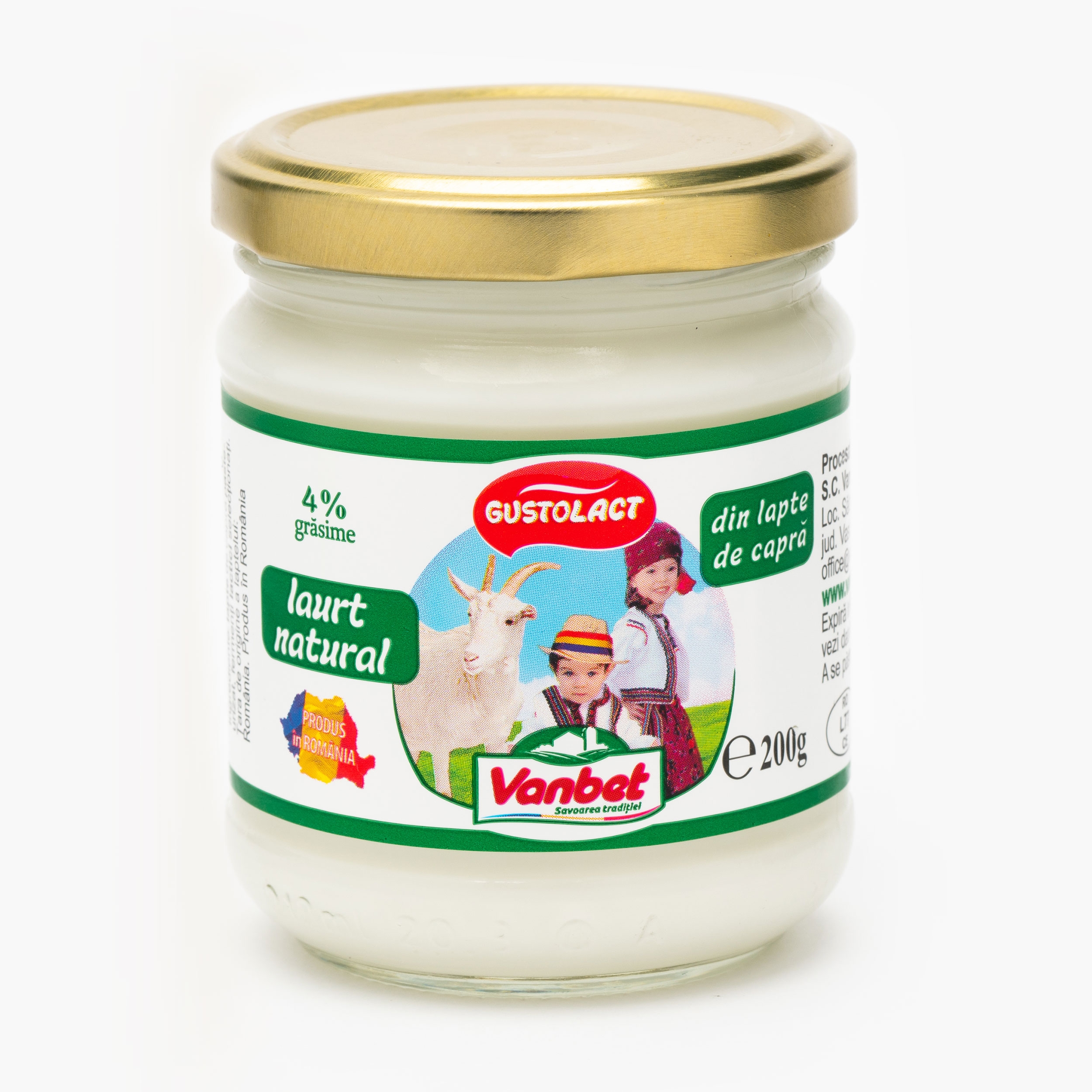 Iaurt natural de capra 4% grasime picture