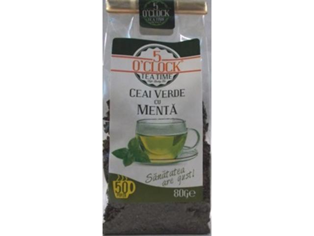 Ceai verde menta picture
