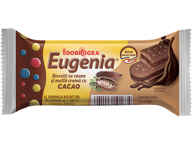 Biscuiti cu crema cacao picture