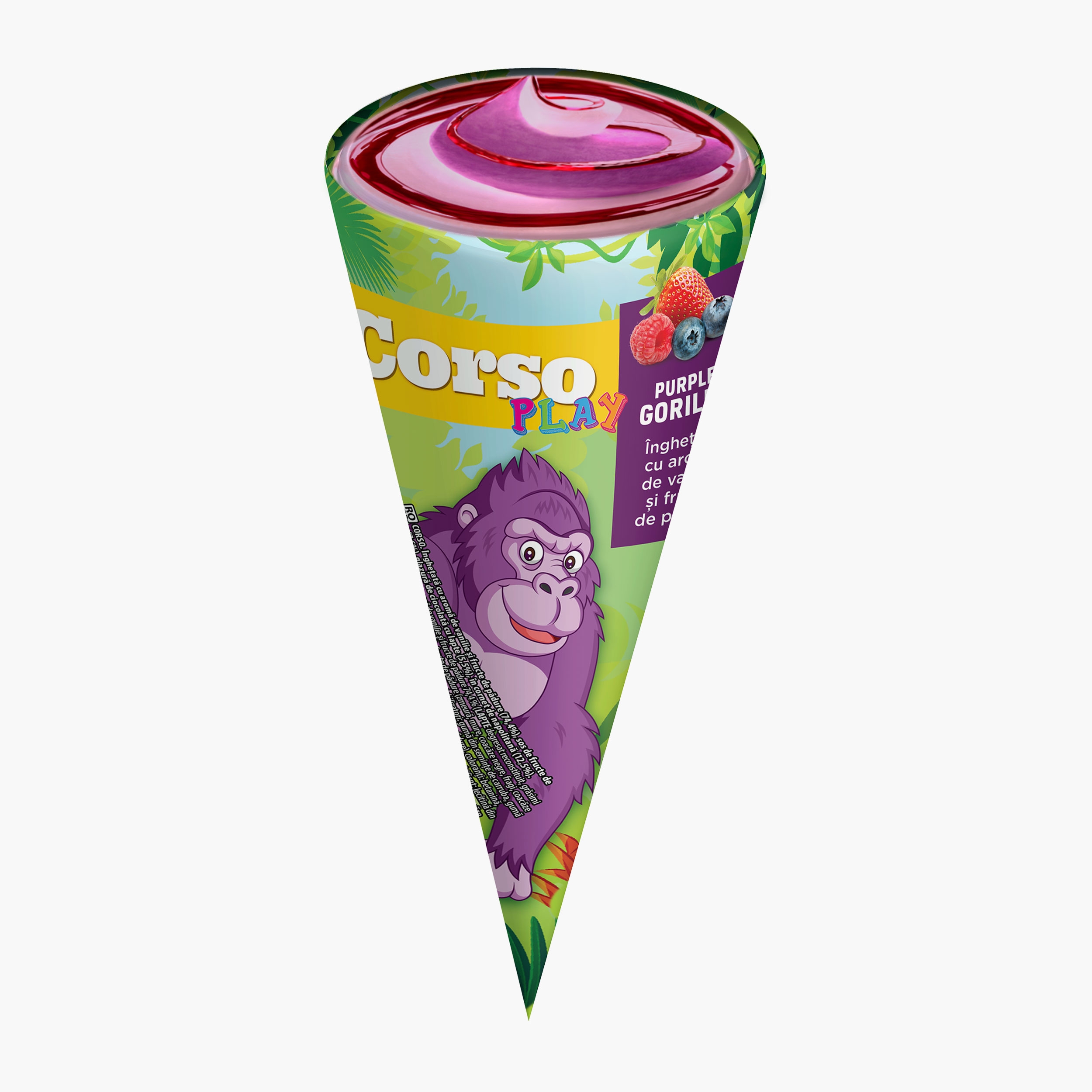 Inghetata cornet gorilla play picture
