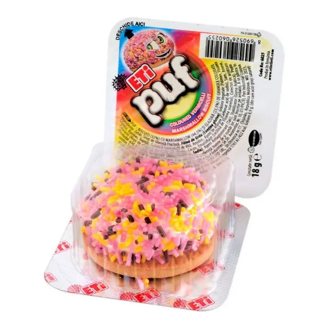 Biscuiti puf granule colorate picture
