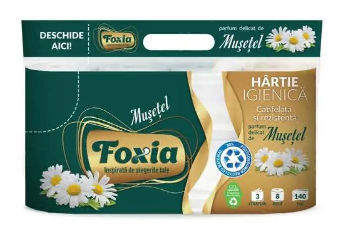 Hartie igienica 3 straturi musetel foxia picture