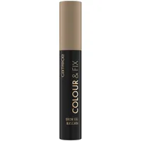 Mascara pentru sprancene colour & fix brow gel mascara 020 - medium brown picture