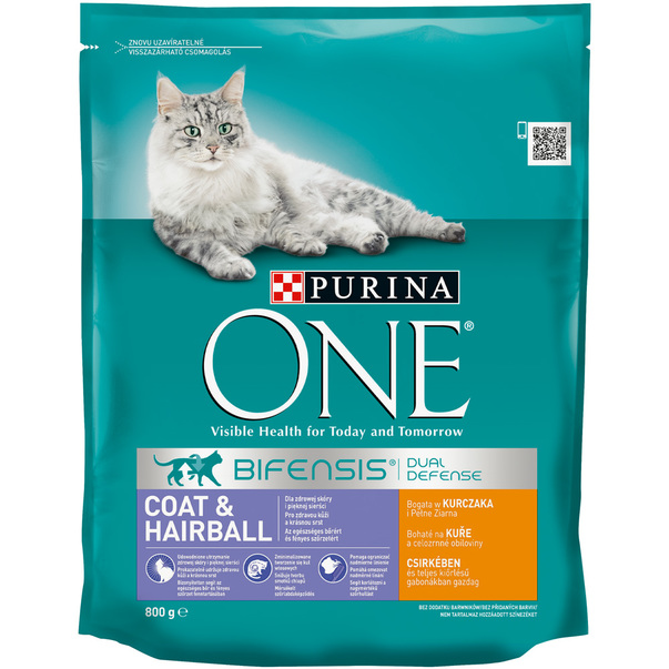 Hrana uscata pisici coat & hairball pui picture