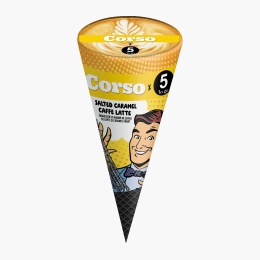 Inghetata cornet  5 to go cafea cu lapte-caramel sarat picture