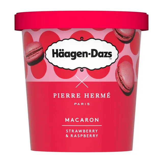 Inghetata pierre herme macaron capsuni-zmeura picture