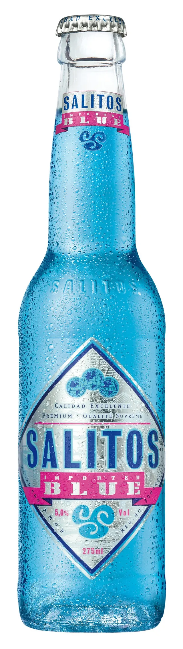 Cocktail din vin de fructe blue picture