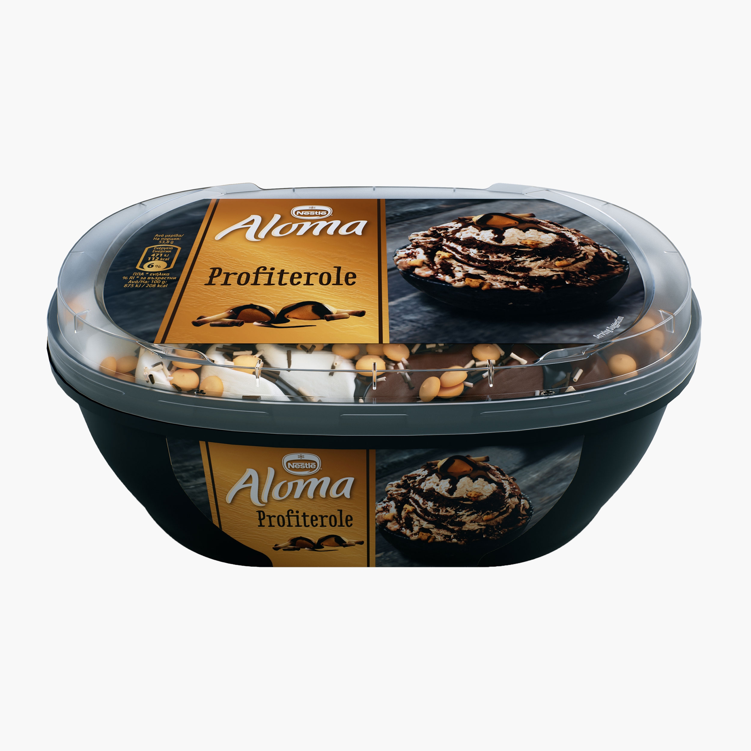 Inghetata premium profiterol picture