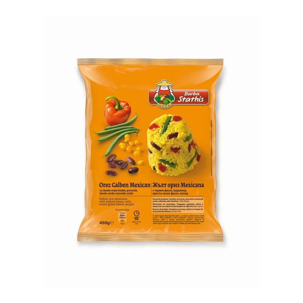 Amestec legume congelate cu orez mexican picture