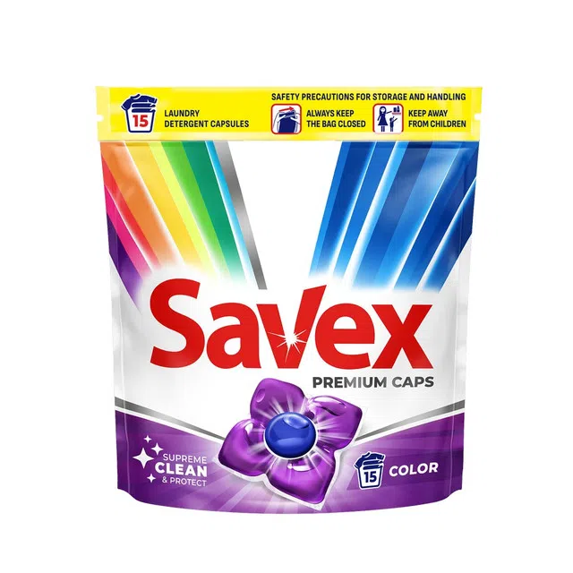 Detergent automat gel capsule premium color picture