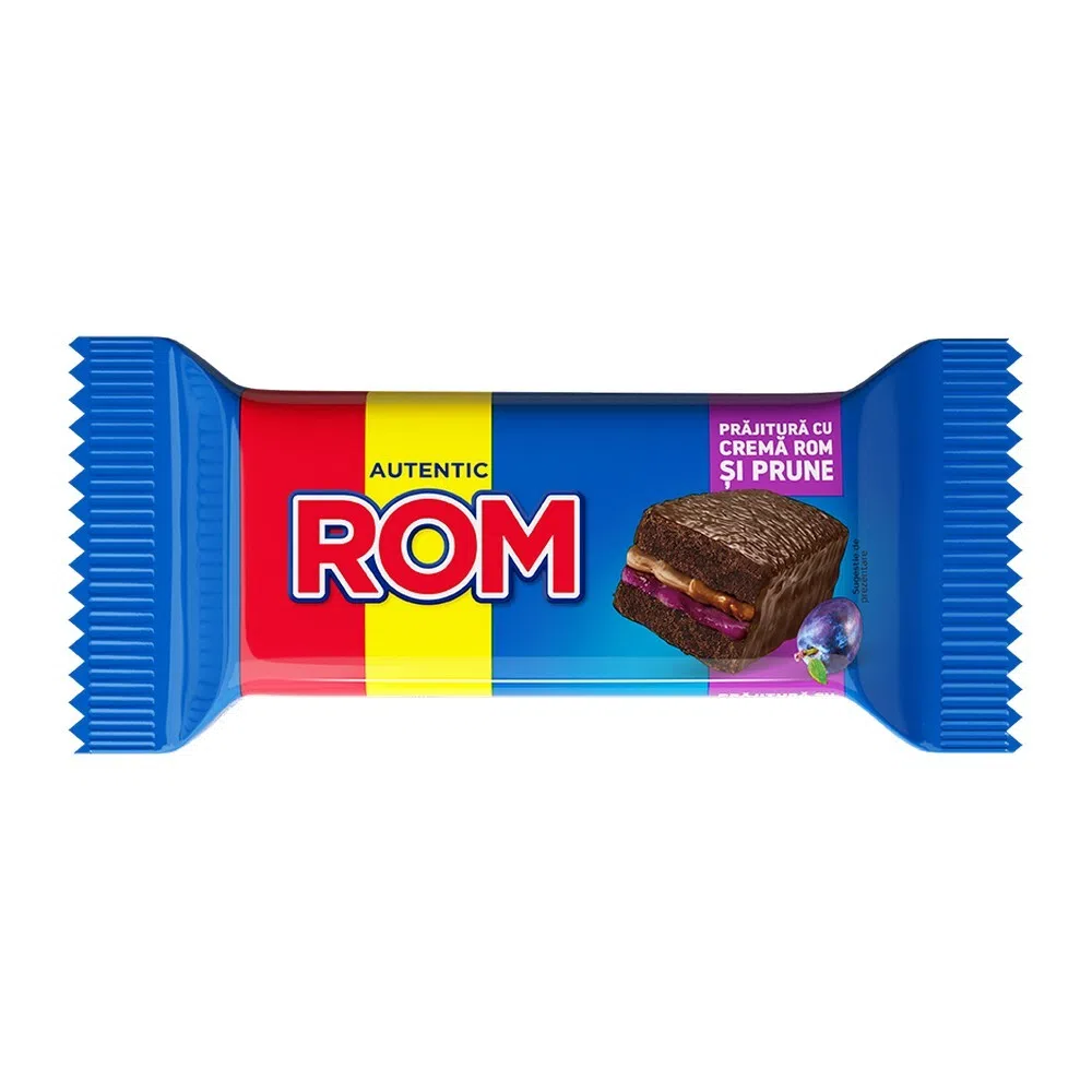 Prajitura glazurata cu crema rom-prune picture