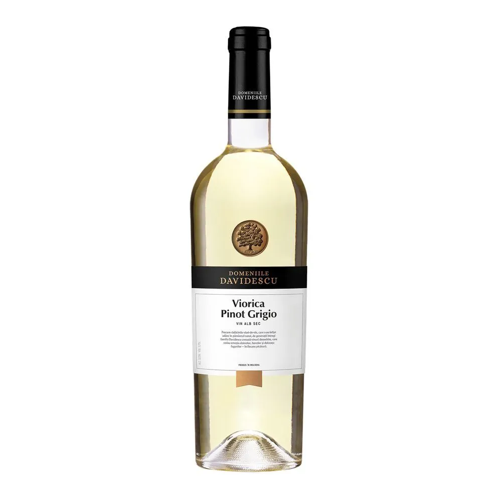 Vin alb pinot grigio viorica sec picture