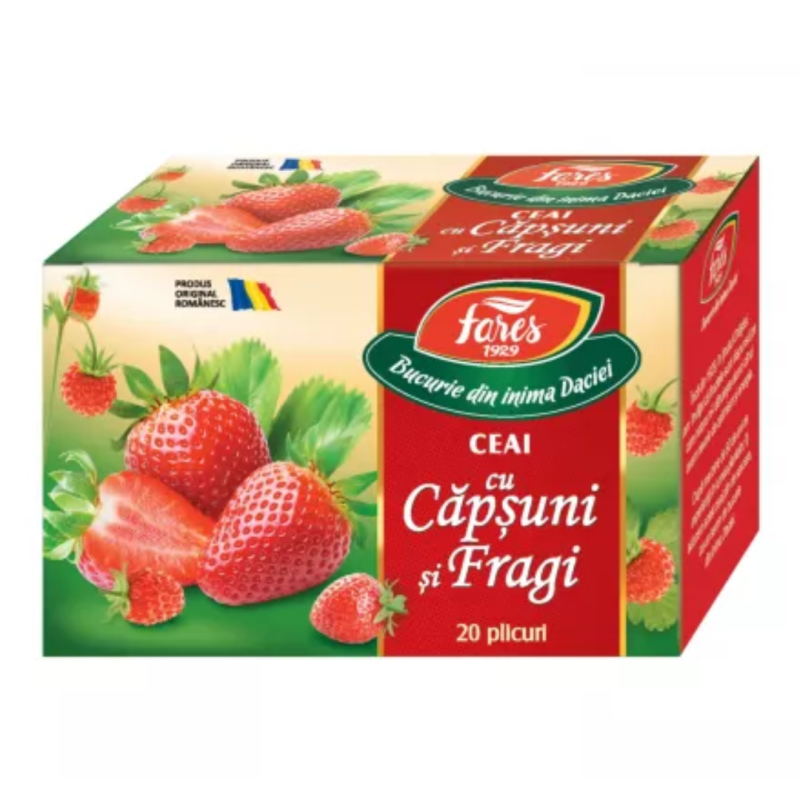 Ceai capsuni fragi picture