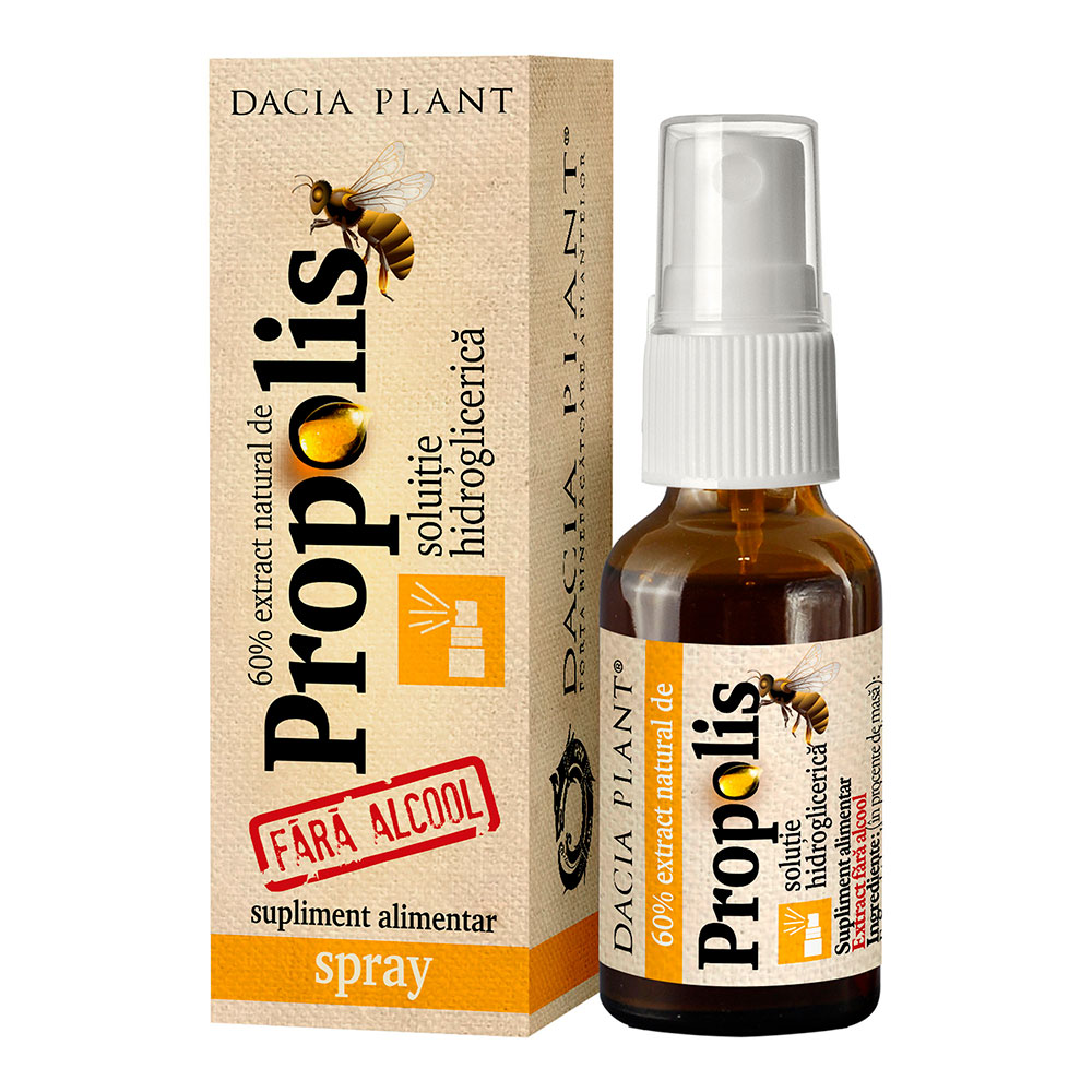 Propolis fara alcool spray picture
