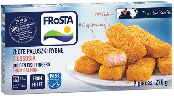 Fish fingers cu somon congelat picture