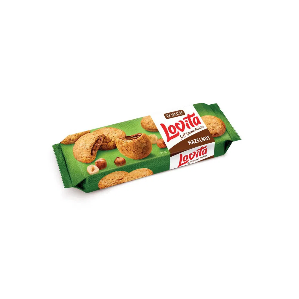 Biscuiti soft cream lovita hazelnut picture