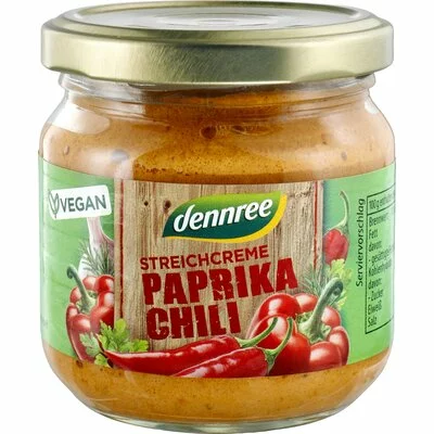 Crema tartinabila cu ardei rosu si chilli bio picture