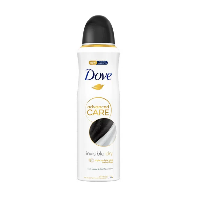 Deodorant spray advanced care invisible dry picture