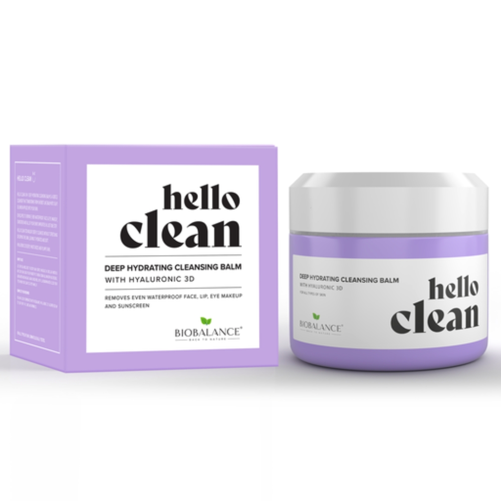 Balsam de curatare faciala 3 in 1 cu acid hialuronic hello clean picture