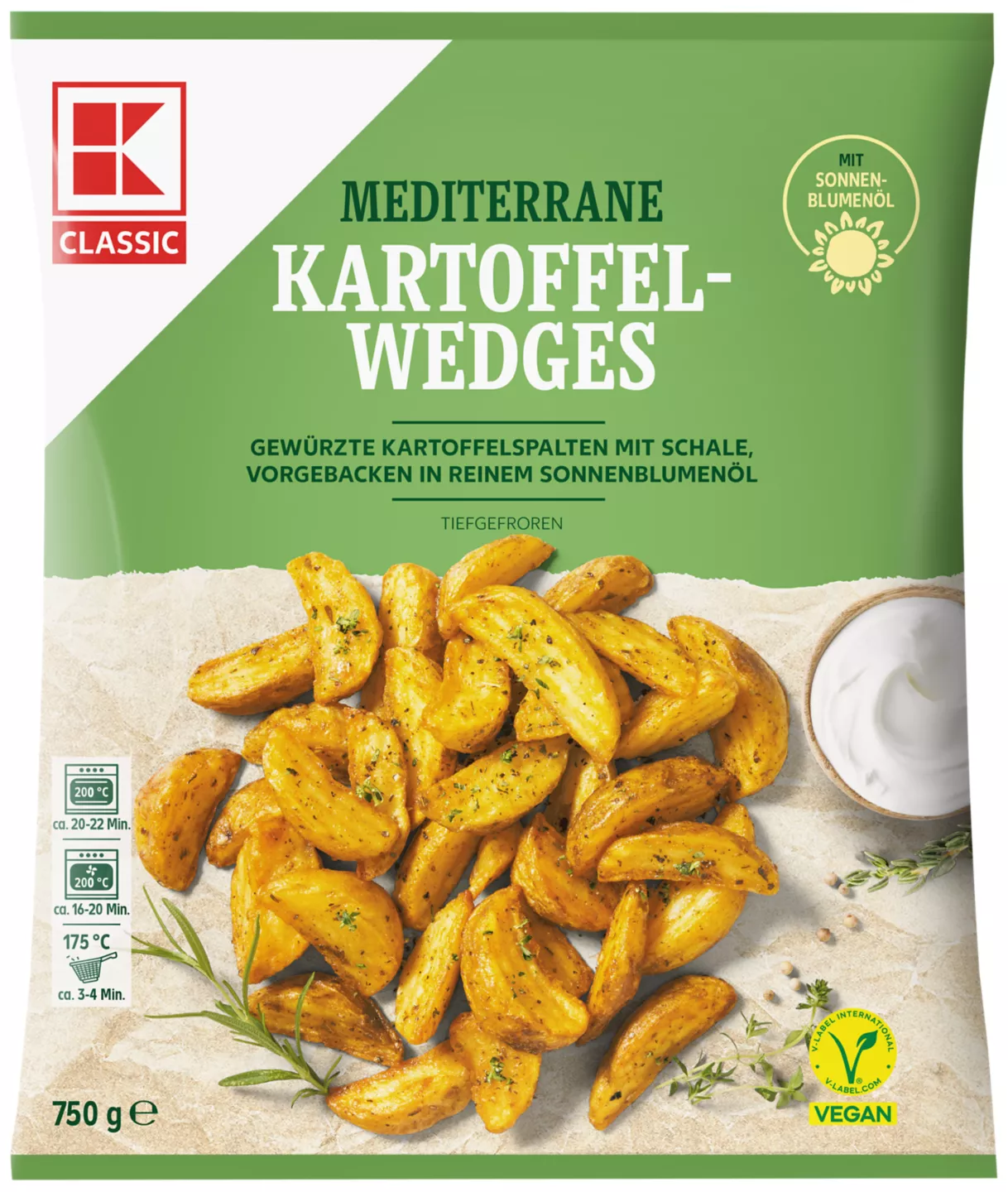 Cartofi congelati wedges mediteraneeni picture