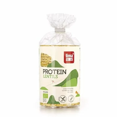 Rondele proteice din linte expandata fara gluten bio picture