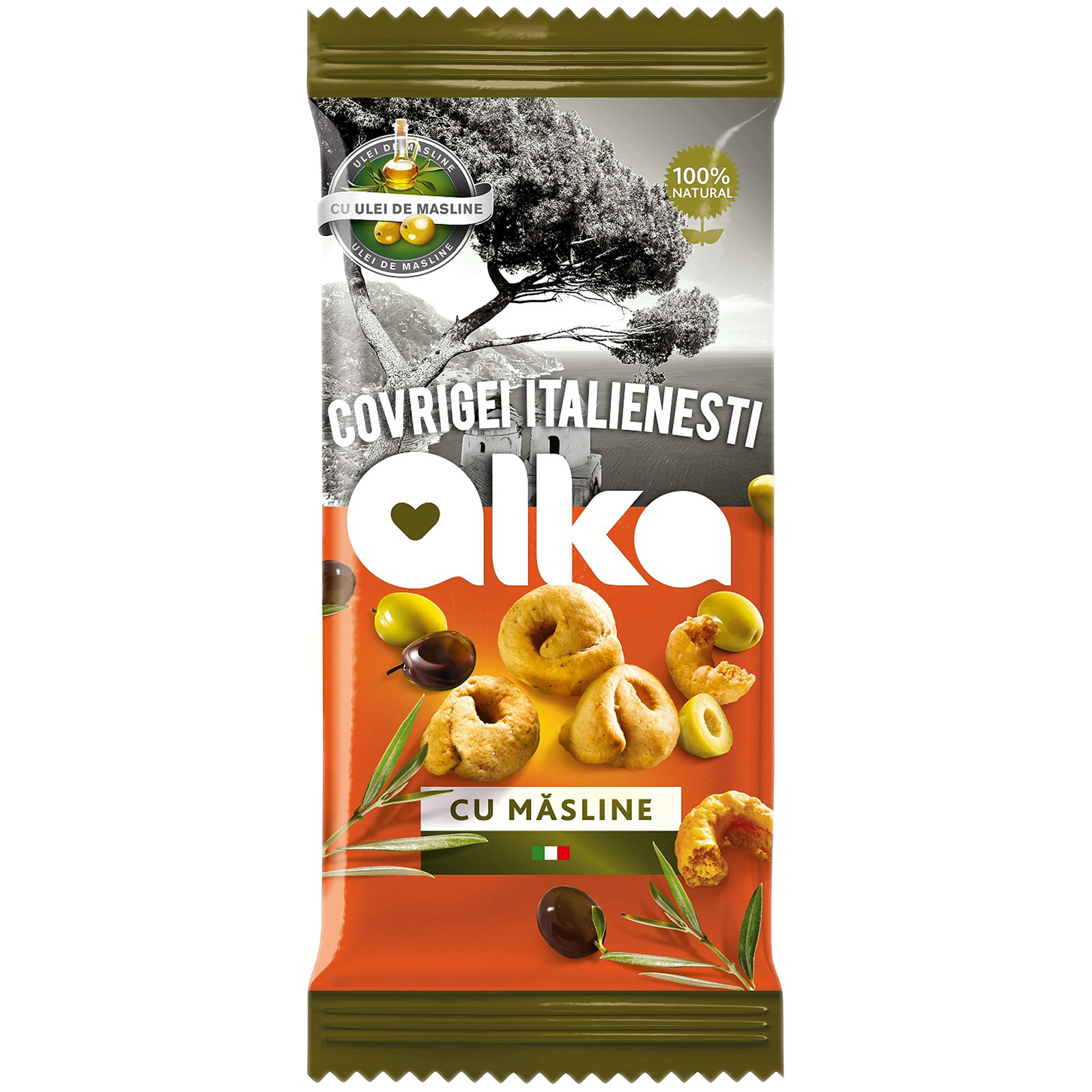 Covrigeii casei originali mediteranieni cu masline picture