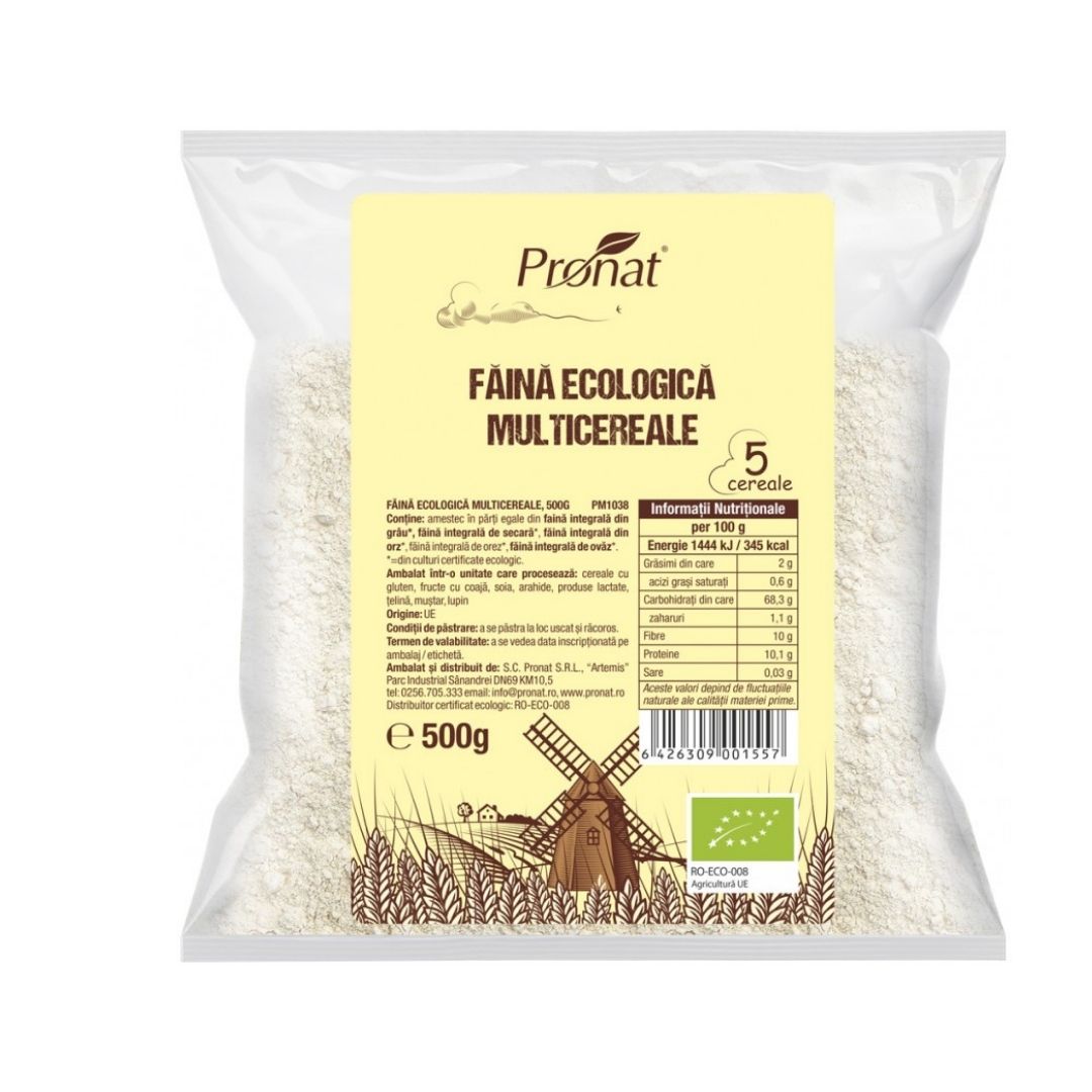 Faina multicereale bio, 500 gr picture