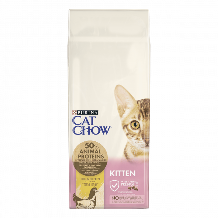 Cat chow kitten, hrana uscata pentru pisici junior - picture