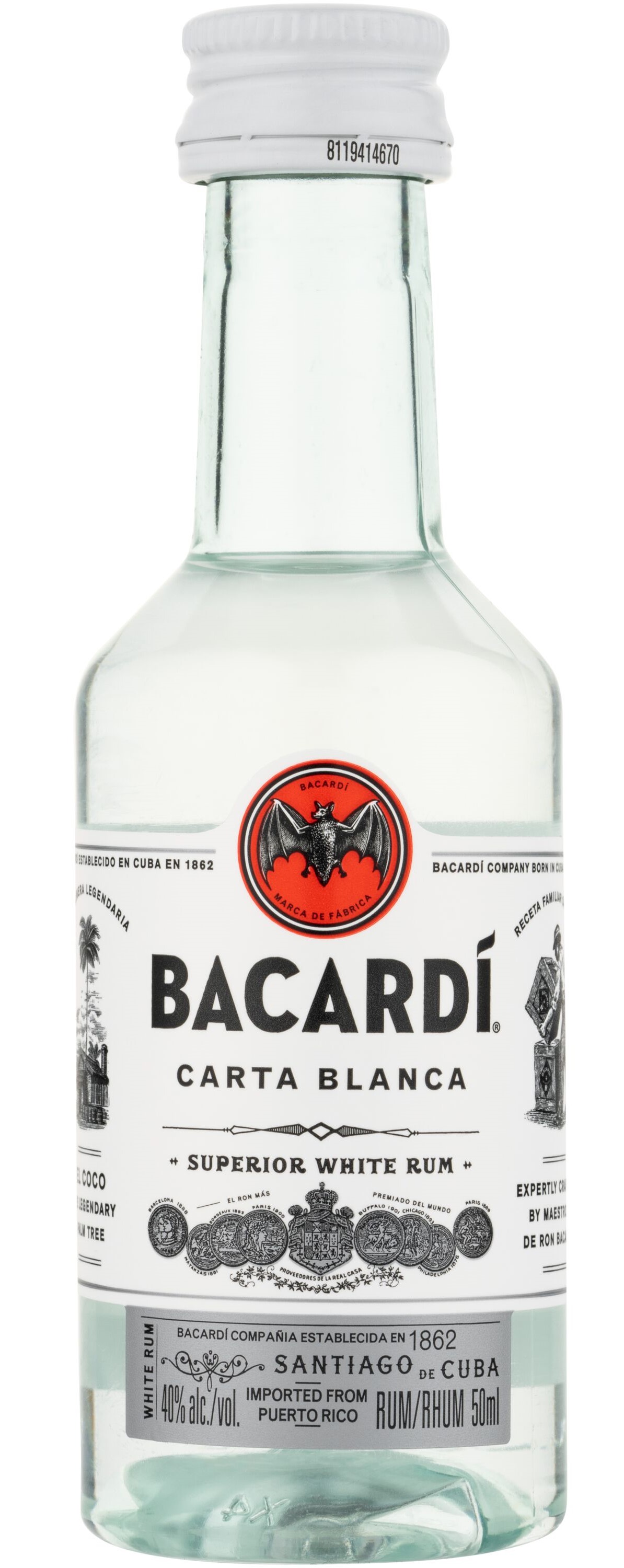 Rom carta blanca 37.5% vol. picture