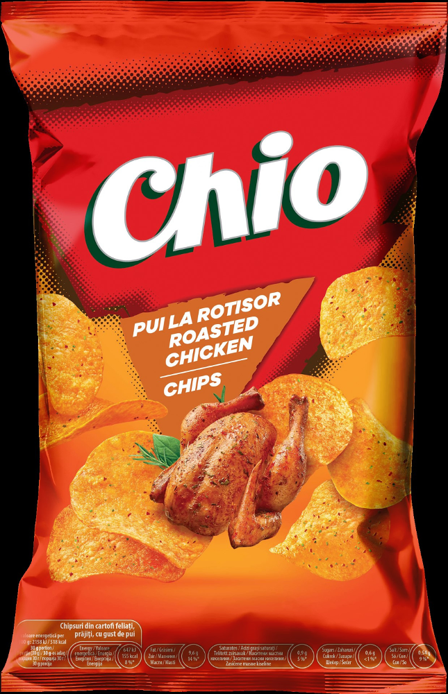 Chipsuri din cartofi   cu gust de pui la rotisor picture