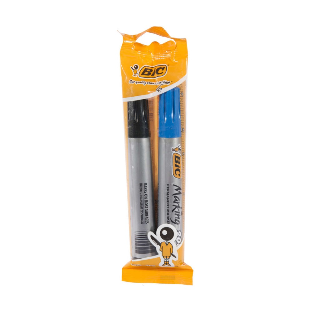 Marker permanent 2000, set, negru+ albastru picture