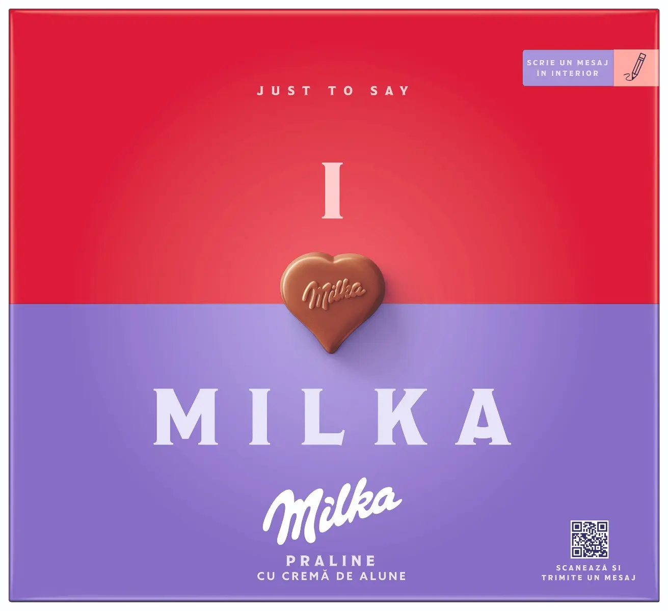 Praline i love milka crema alune picture