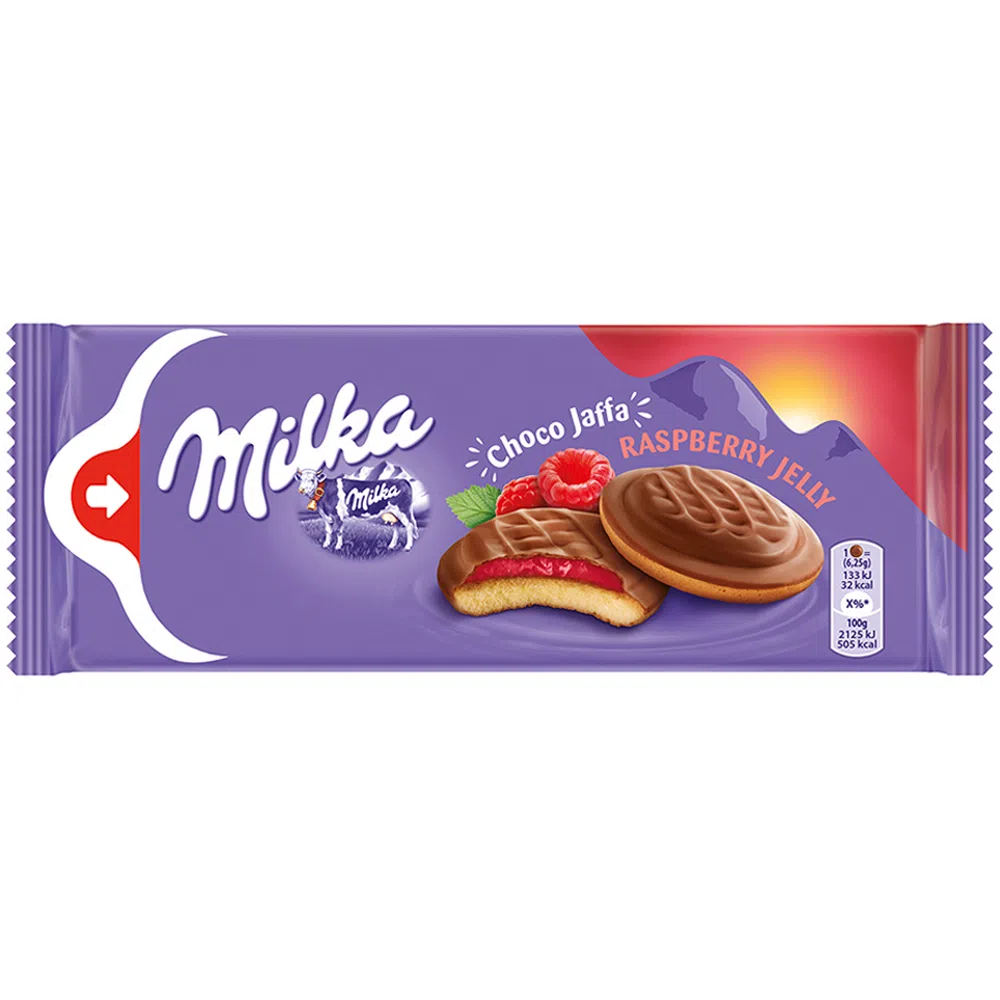Biscuiti glazurati jeleu zmeura chocojaffa picture