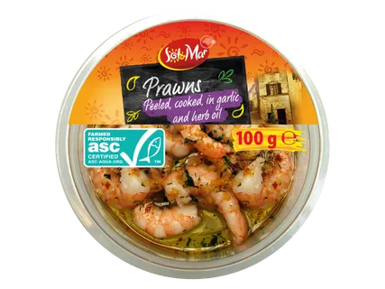 Creveti in marinada iute cu usturoi-ghimbir picture