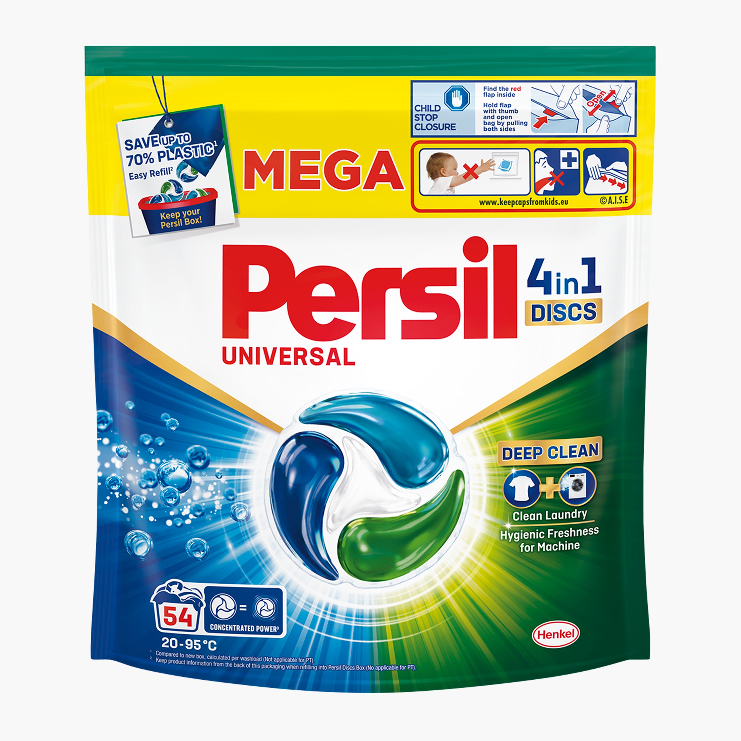 Detergent automat caps 4 in 1 deep clean universal picture