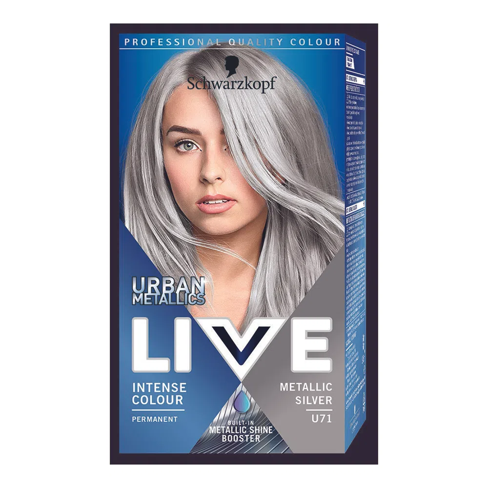 Vopsea nuantatoare urban metallics silver u71 picture