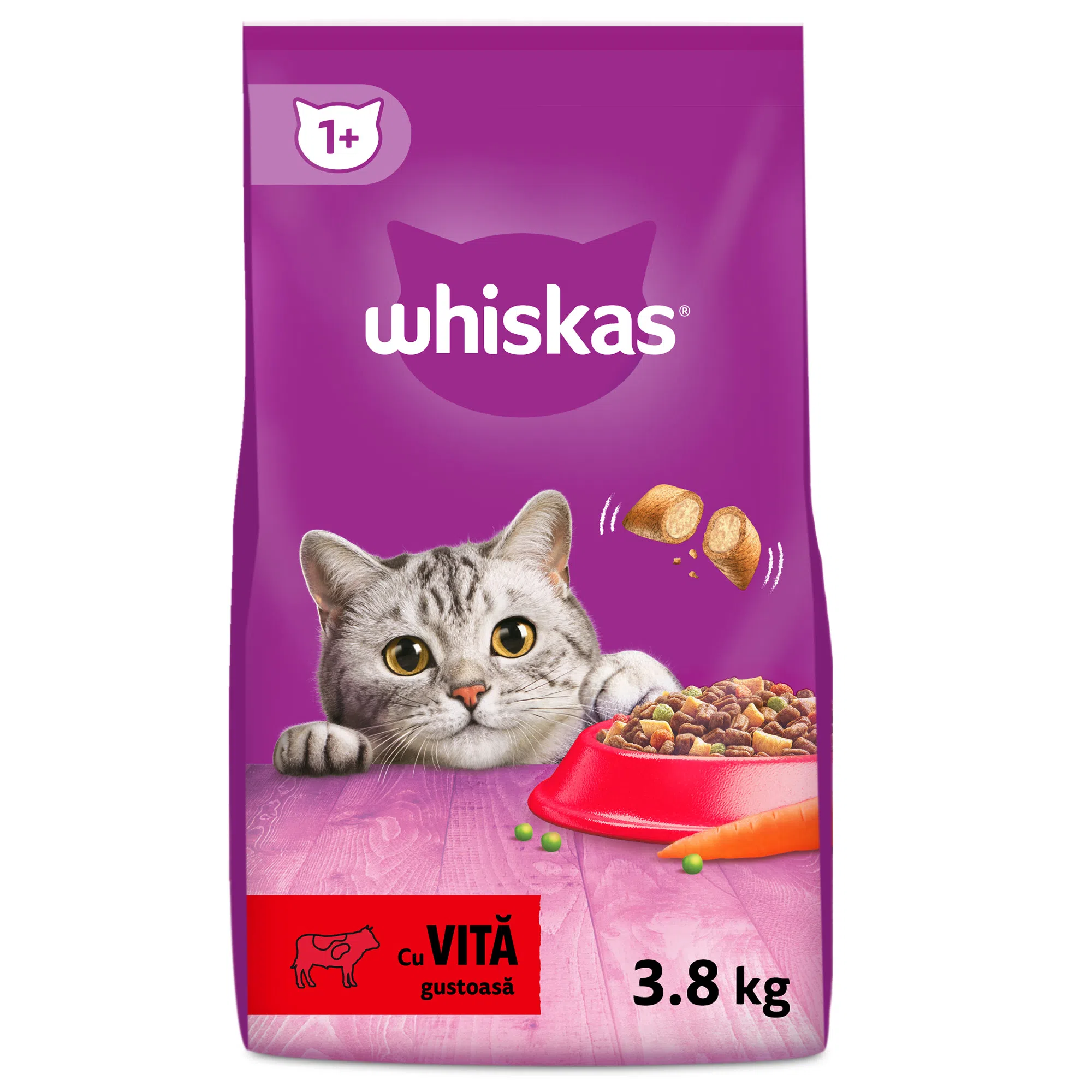Hrana uscata pentru pisici cu vita picture