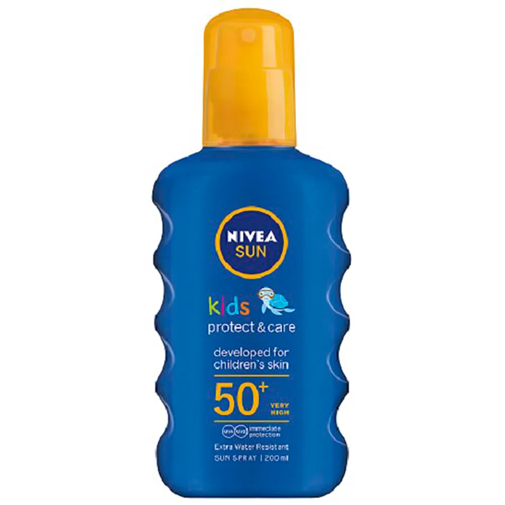 Spray protectie solara copii spf50+ protect & care colorat picture