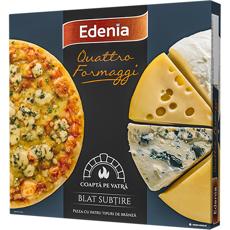 Pizza quattro formaggi congelata picture