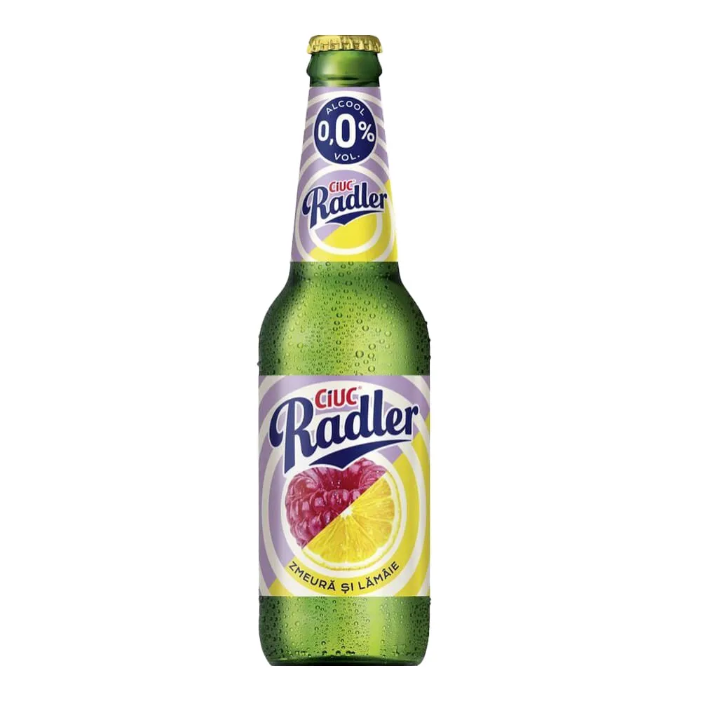 Bere fara alcool radler cu zmeura-lamaie picture